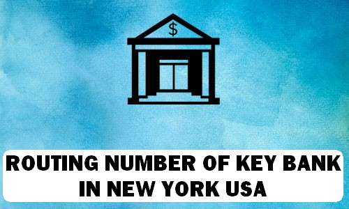Routing Number of KEY BANK NEW YORK