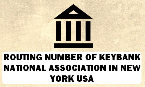 Routing Number of KEYBANK NATIONAL ASSOCIATION NEW YORK