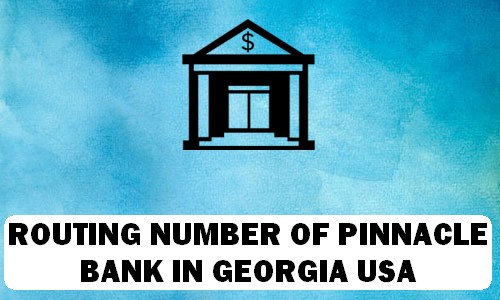 Routing Number of PINNACLE BANK GEORGIA