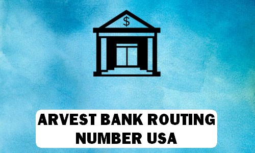 ARVEST BANK Routing Number