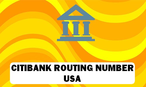 CITIBANK Routing Number