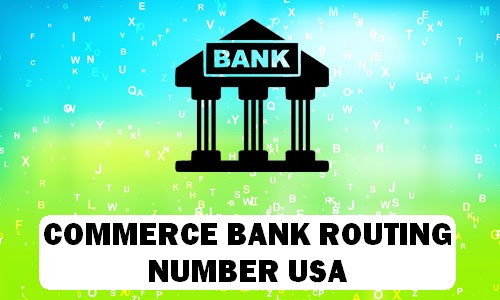 COMMERCE BANK Routing Number