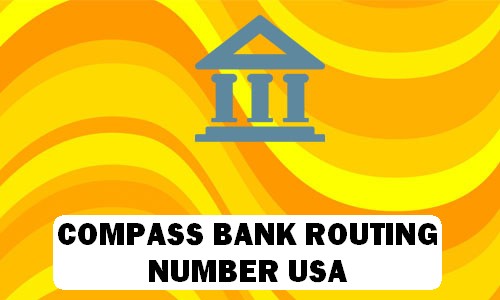 COMPASS BANK Routing Number