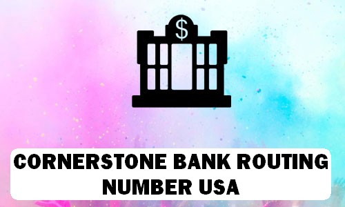 CORNERSTONE BANK Routing Number