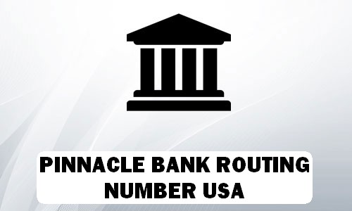 PINNACLE BANK Routing Number
