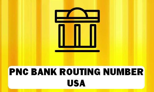 PNC BANK Routing Number