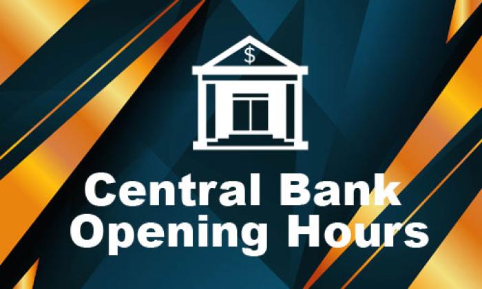 Central Bank Opening Hours