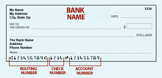 Check Routing Number